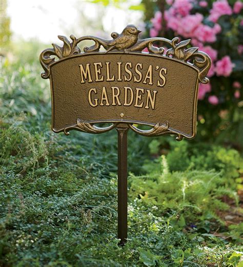 outdoor metal house signs|personalized metal signs outdoor garden.